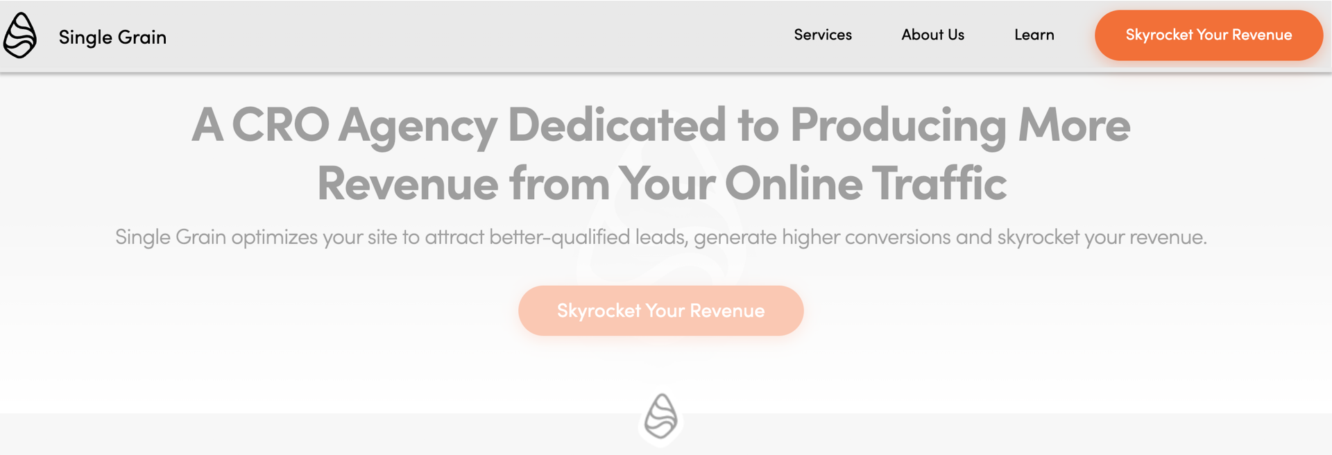 a floating CTA button works great on ppc landing pages
